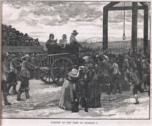 Tyburn en la época de Carlos I